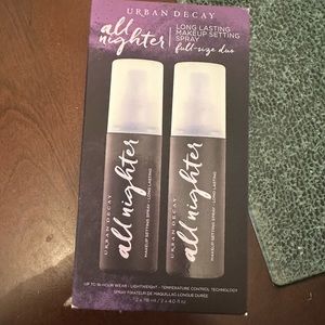 Urban Decay all nighter full size double pack.